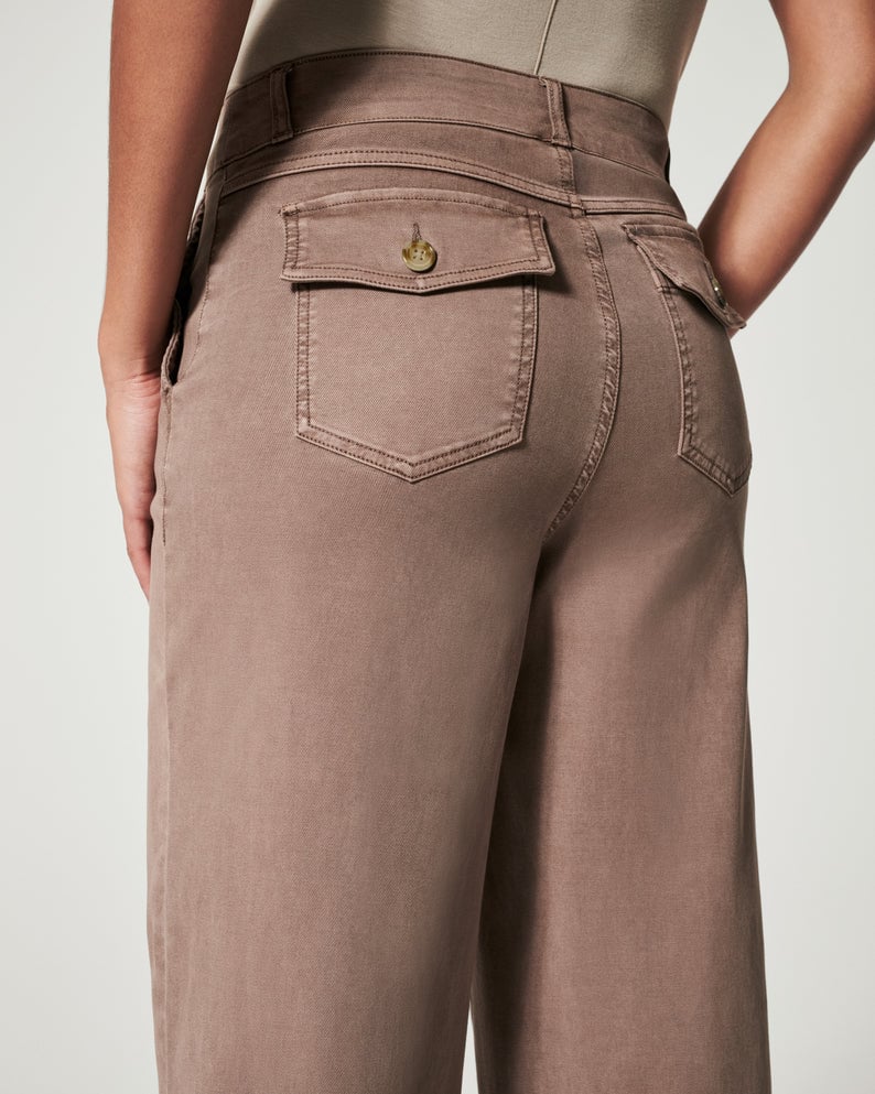 🔥2025 HOT SALE🔥Stretch-Twill-Shorts mit weitem Bein