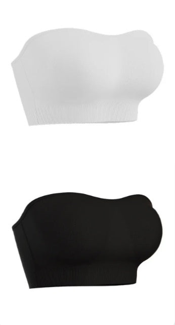 Damen Bandeau-BH ohne Bügel mit abnehmbaren Trägern