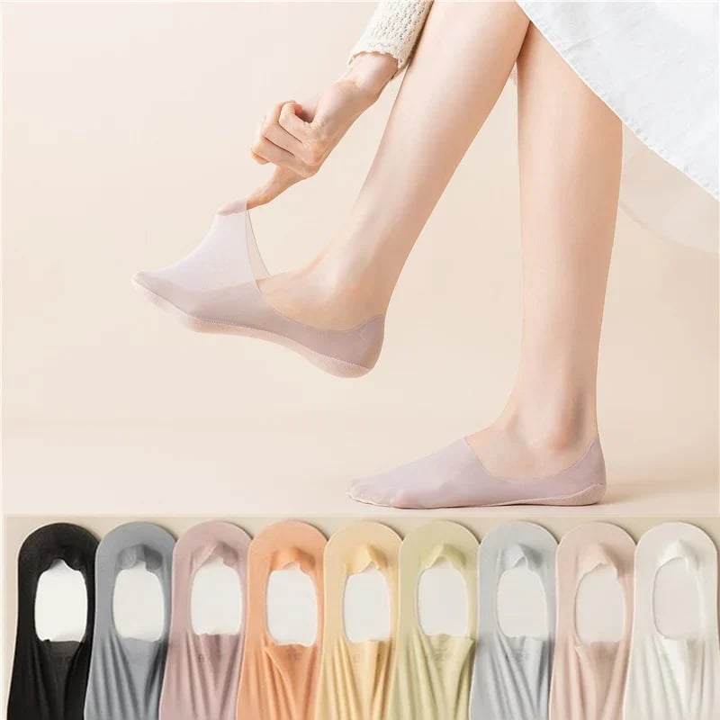 ✨🎁2025 Neujahrsverkauf🎁✨Dünne No-Show-Socken