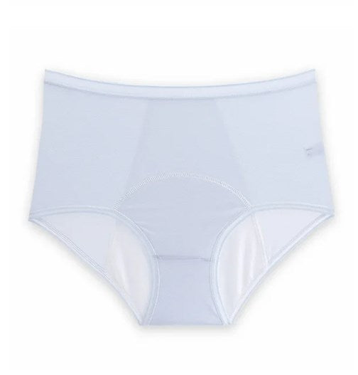 Auslaufsichere Höschen aus Eisseide mit hoher Taille, Übergröße L-5XL