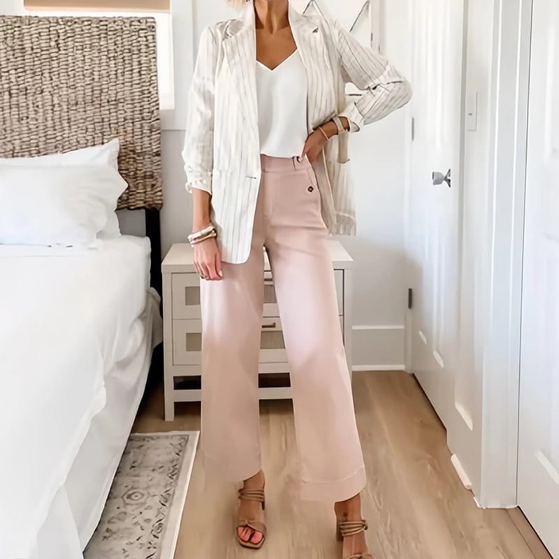 🔥2025 HOT SALE🔥Stretch-Twill-Shorts mit weitem Bein