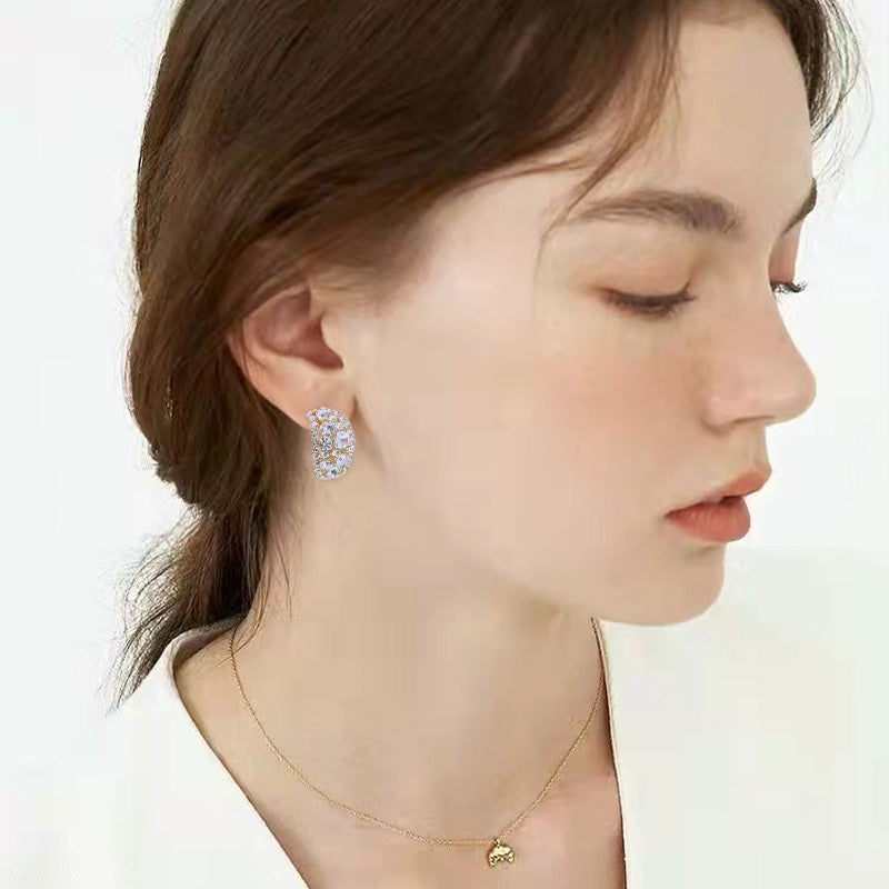 Laborgezüchtete Diamant-Creolen 🎁