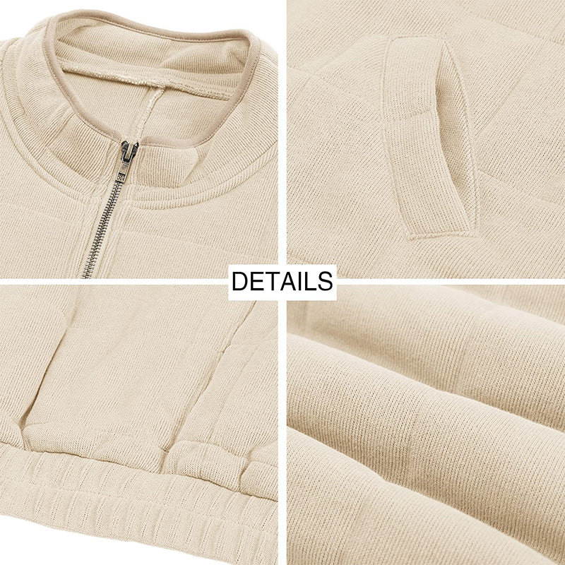 🎀Neu eingetroffen - Steppjacke mit Reißverschluss für Damen