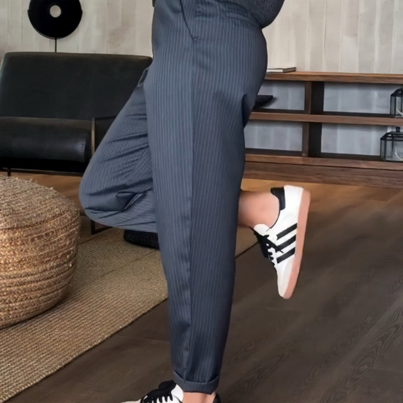 🌟Lässige, gerade Blazerhose für Damen mit hoher Taille🔥