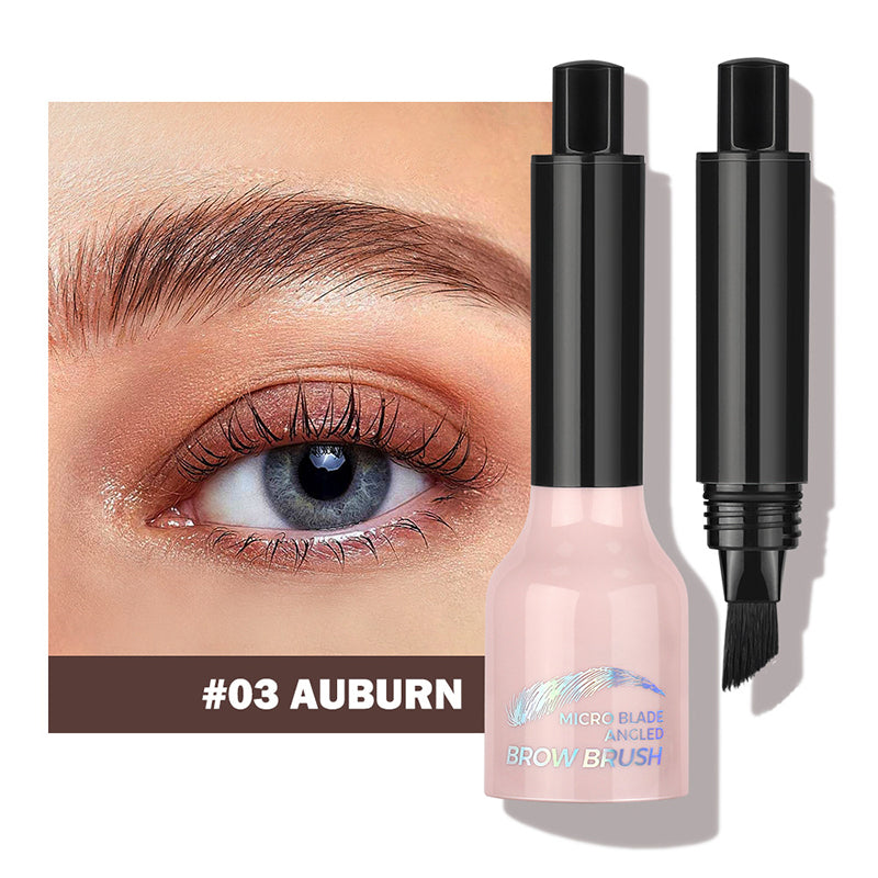 💋Heißer Verkauf💋Abgewinkelter Pinsel & Dip Flüssiger Augenbrauenstift