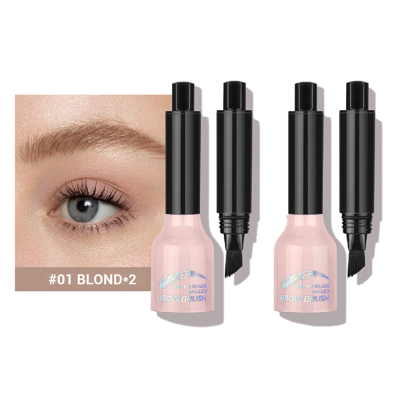 💋Heißer Verkauf💋Abgewinkelter Pinsel & Dip Flüssiger Augenbrauenstift