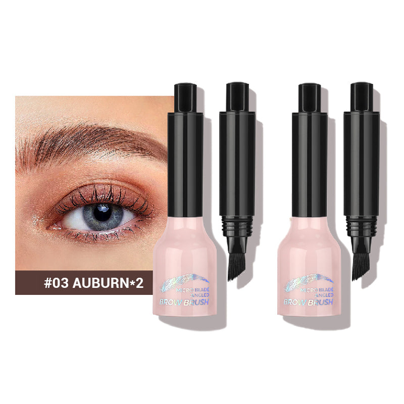 💋Heißer Verkauf💋Abgewinkelter Pinsel & Dip Flüssiger Augenbrauenstift