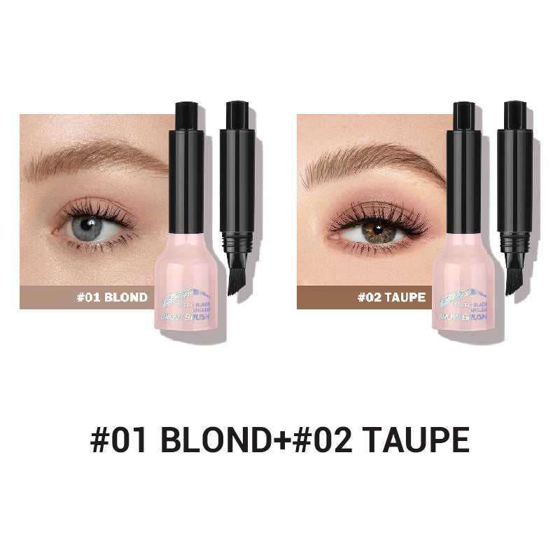 💋Heißer Verkauf💋Abgewinkelter Pinsel & Dip Flüssiger Augenbrauenstift