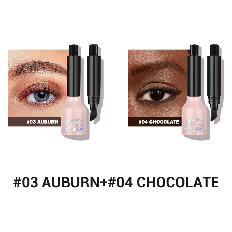 💋Heißer Verkauf💋Abgewinkelter Pinsel & Dip Flüssiger Augenbrauenstift