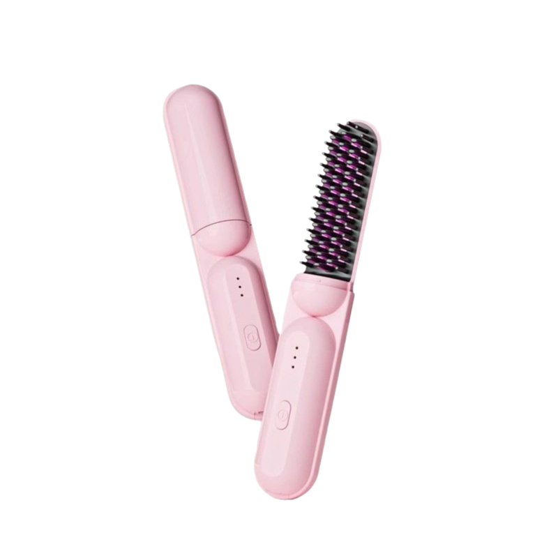 💇♀️ 50% RABATT HEISSER VERKAUF! ✨ Glättungskamm für Lockiges & Glattes Haar - Salon-Resultate mit Gleichmäßiger Wärmeverteilung & Anti-Burn-Schutz 🌟🔥