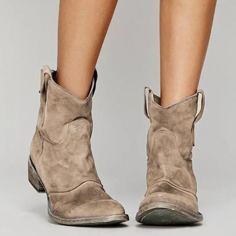 ⏳Begrenzte Zeit 50% Rabatt💥Bequeme Damenstiefeletten aus synthetischem Wildleder