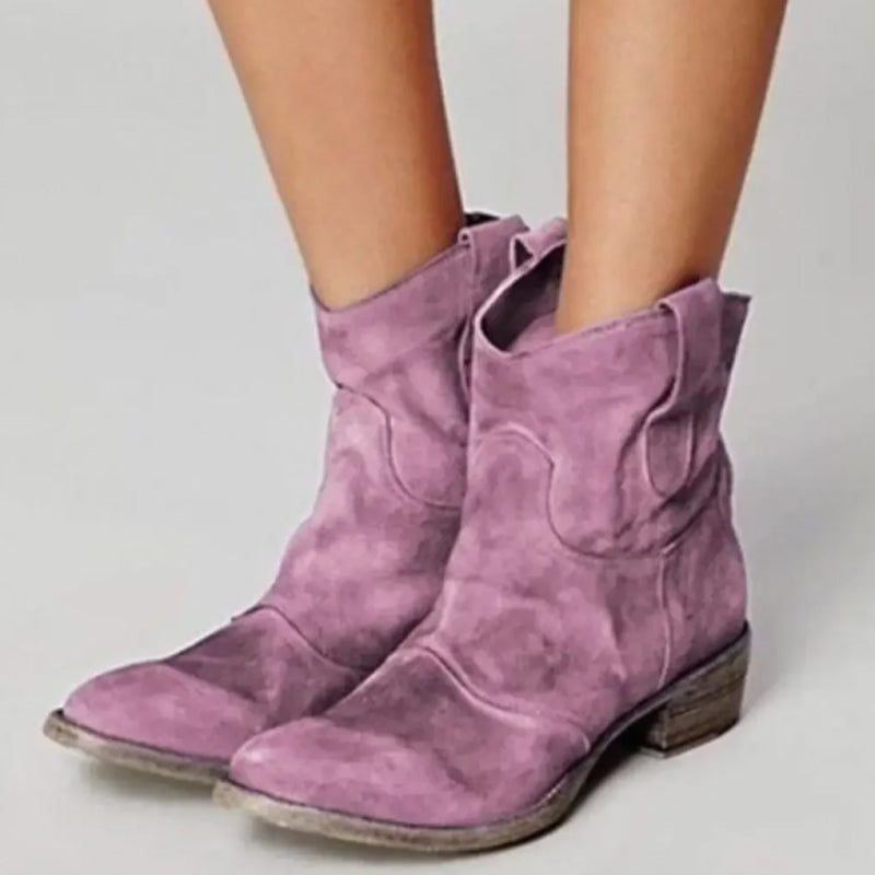⏳Begrenzte Zeit 50% Rabatt💥Bequeme Damenstiefeletten aus synthetischem Wildleder