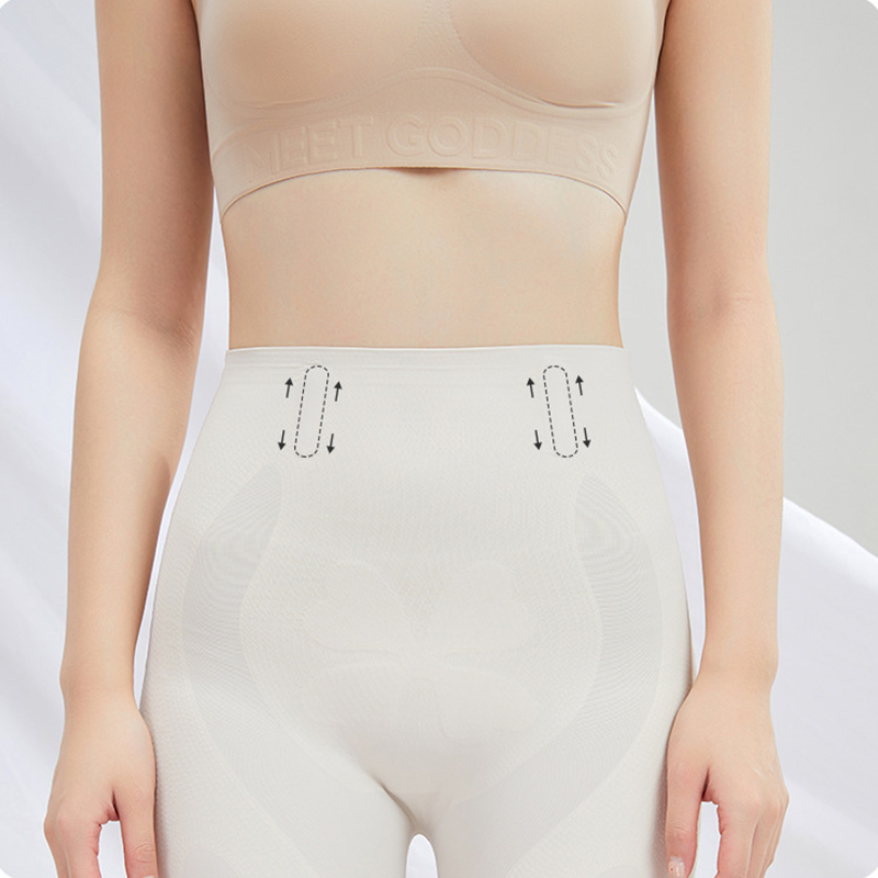 Hochgeschnittene Shapewear-Shorts mit Po-Lifting-Effekt