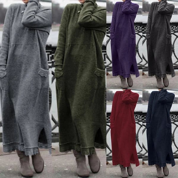 🔥Ferienangebot 58 % Rabatt🔥Lockeres Maxikleid aus Spitze in Übergröße Nein