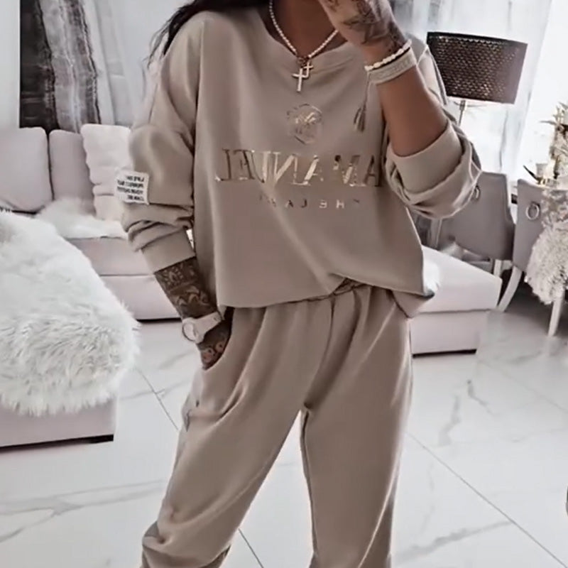 ❤️🔥Langärmliges Oberteil und Hose für Damen