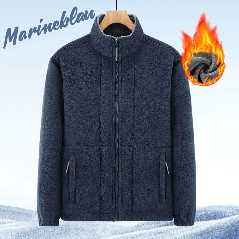 🔥Herrenjacke mit doppelseitigem Fleece