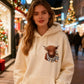 🎄🎅KERSTUITVERKOOP 50% KORTING!!🎁Leuke Highland Cow Cozy Fleece-gevoerde hoodie met capuchon🦬