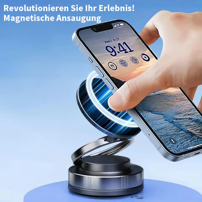 🔥Mehr kaufen mehr sparen🔄🚗360° verstellbarer magnetischer Handyhalter mit Saugnapf📱