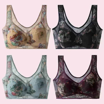🔥Heißer Verkauf 50% Rabatt💟Bequemer Spitzen-BH ohne Knöpfe