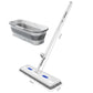 🌲Kerstspecial🌲 2025 Ultra-Absorberende Vlakmop – Grote 360° Draaibare Kop voor Makkelijk Vloerreiniging, Beperkte Voorraad! 🏠🚀