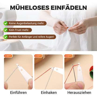 🧵✨37-teiliges Set: Große Augen-Nähnadeln