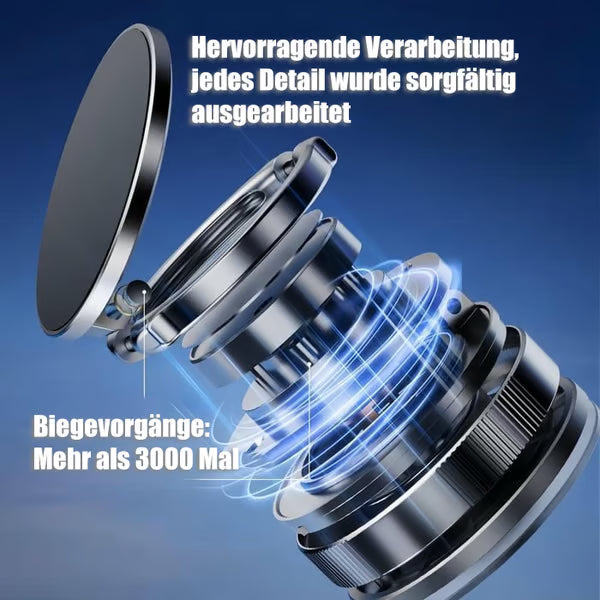 🔥Mehr kaufen mehr sparen🔄🚗360° verstellbarer magnetischer Handyhalter mit Saugnapf📱