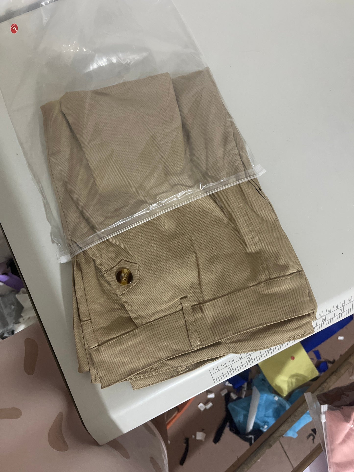 🔥2025 HOT SALE🔥Stretch-Twill-Shorts mit weitem Bein