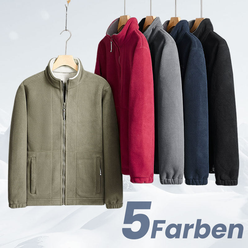 🔥Herrenjacke mit doppelseitigem Fleece