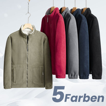 🔥Herrenjacke mit doppelseitigem Fleece