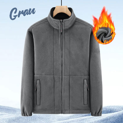 🔥Herrenjacke mit doppelseitigem Fleece