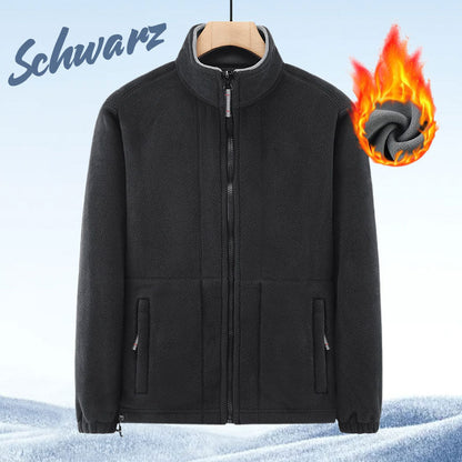 🔥Herrenjacke mit doppelseitigem Fleece