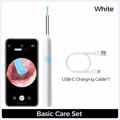 Gevisualiseerd elektrisch hulpmiddel voor het verwijderen van oorsmeer