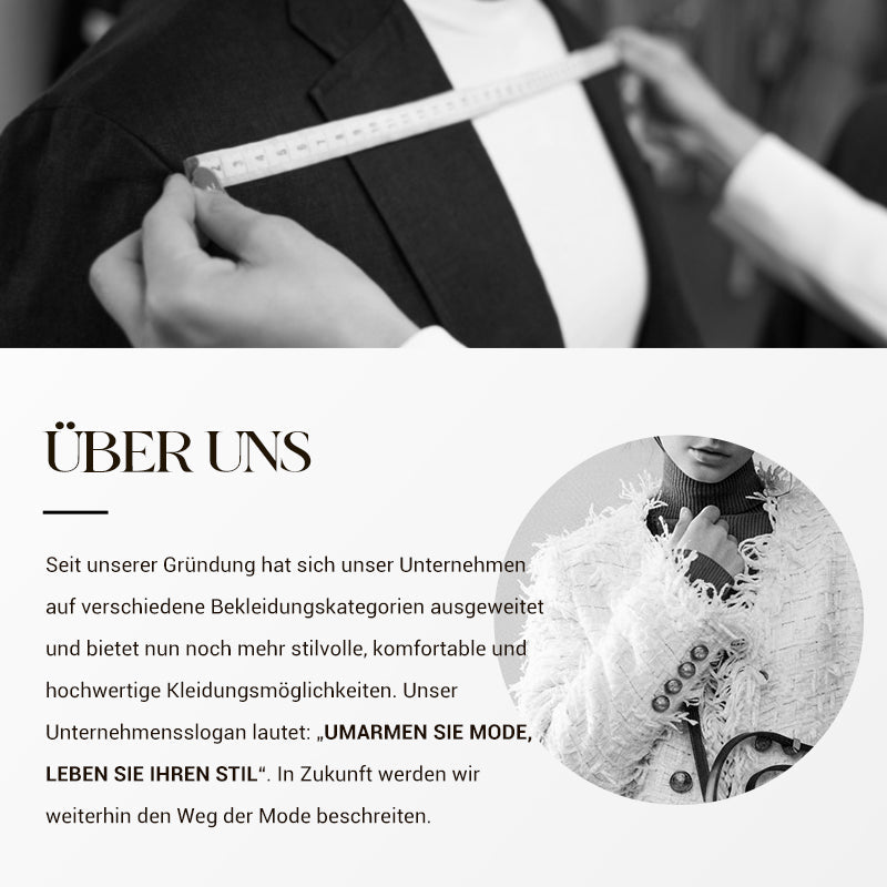 💗LETZTER TAG AKTION - 50% RABATT💗Herbstliche Eleganz: Damen Kurzjacke mit Quasten und Zierknöpfen für alle Anlässe 🍂