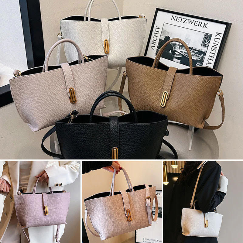 🌸49% Rabatt🌸💎Elegante, einfarbige Damenhandtasche im französischen Stil