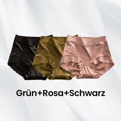 Kaufen Sie 1 und erhalten Sie 2 gratis，Antibakterielle, hygroskopische, geruchlose gynäkologische Slips aus Seide