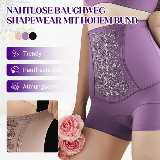 Nahtlose Bauchweg-Shapewear mit hohem Bund