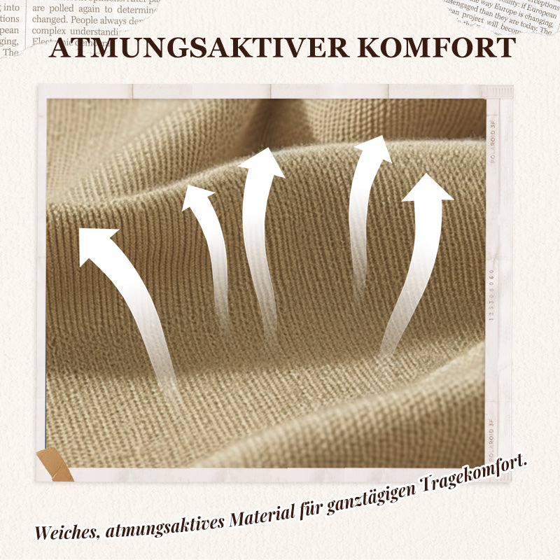 Damen lässiges Langarm-Oberteil mit Rundhalsausschnitt