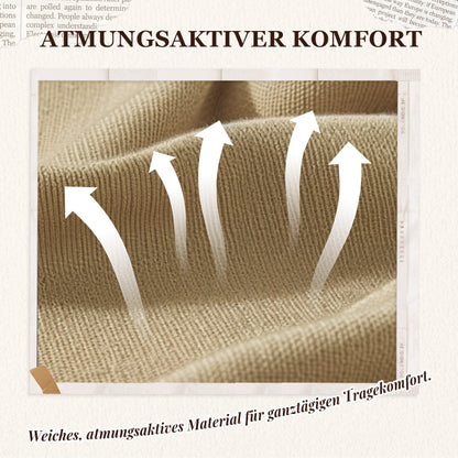 Damen lässiges Langarm-Oberteil mit Rundhalsausschnitt