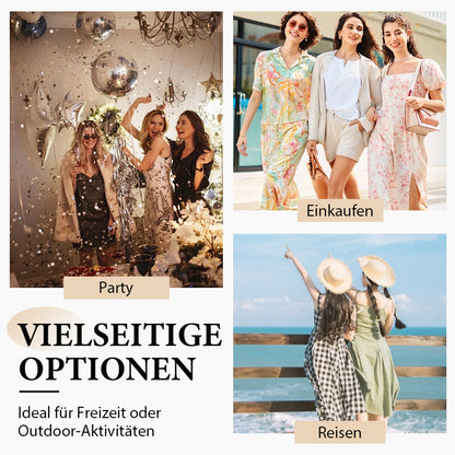 Damen leichte, wasserdichte Stepp-Pulloverjacke mit Kapuze