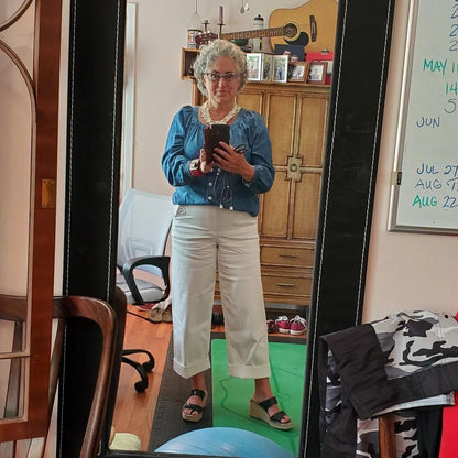 🔥2025 HOT SALE🔥Stretch-Twill-Shorts mit weitem Bein