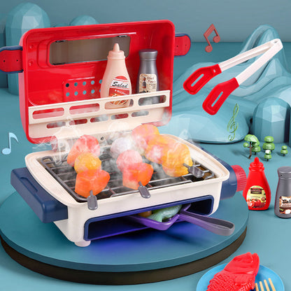 Kinder-Grillspiel-Set mit Rauch & Musik