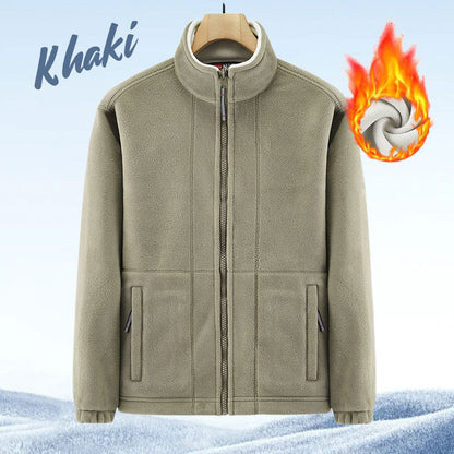 🔥Herrenjacke mit doppelseitigem Fleece