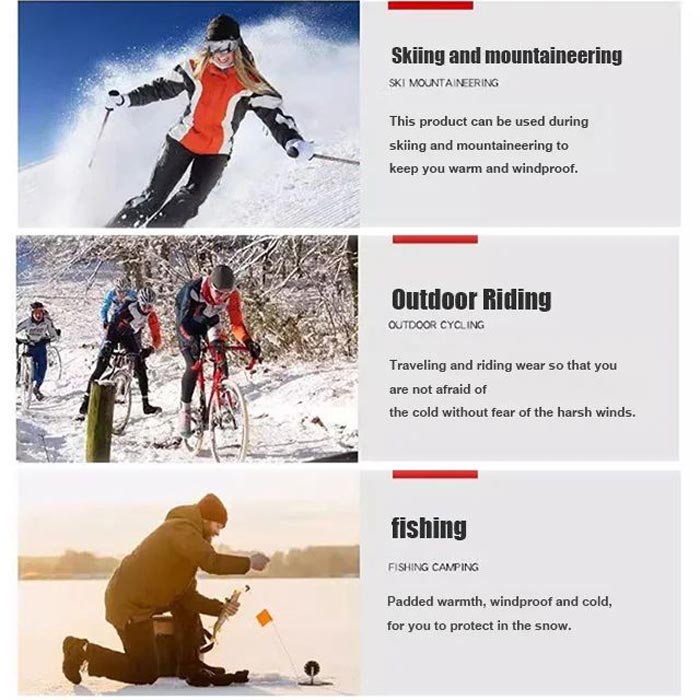 Verdickte Thermomütze mit Plüschfutter und Gesichtsmaske für Damen und Herren