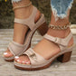Sandalen met hoge hakken voor dames