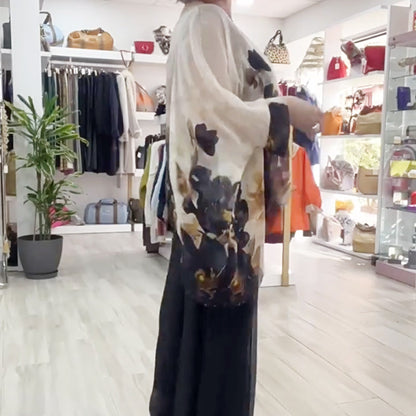 💖Damen-Casual-Oberteil mit Rundhalsausschnitt und Print