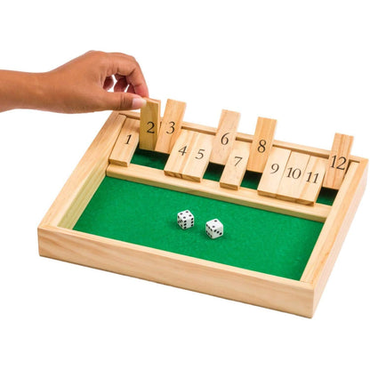 SHUT THE BOX - HOLZWÜRFEL-BRETTSPIEL🔥Viel Spaß beim Spielen mit Kindern