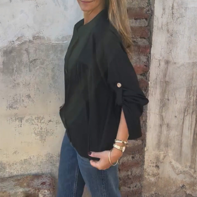 Women's Casual Solid Color Top