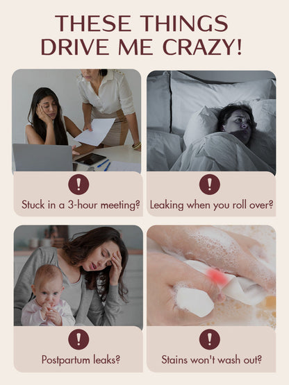 LOSWIE®Women's High-Absorbency ZeroLeak Panties