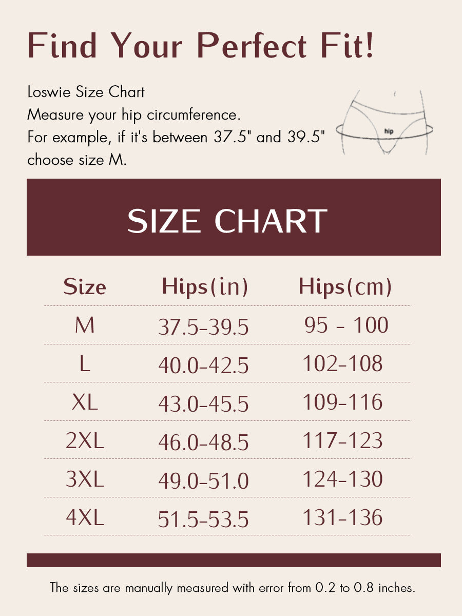 LOSWIE®Women's High-Absorbency ZeroLeak Panties