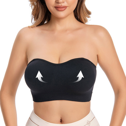 Damen Bandeau-BH ohne Bügel mit abnehmbaren Trägern
